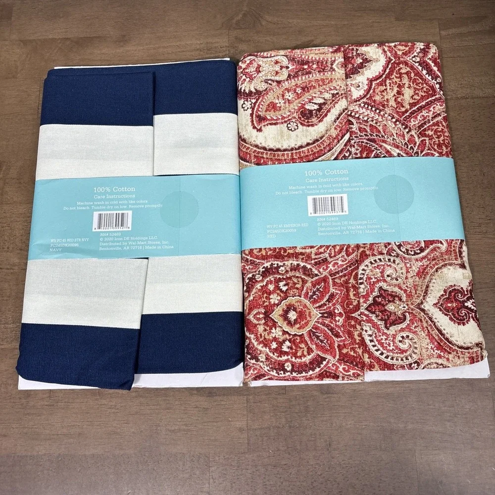 Lot  10 Waverly Duck Cotton Precut Fabric 2 Yards Each Home Decor Sewing Crafts